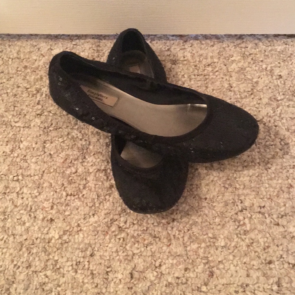 Sequin flats
